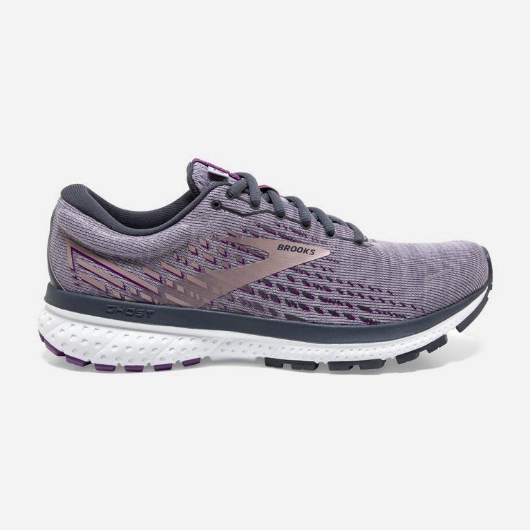 Ténis Brooks Ghost 13 Sapatilhas De Corrida Para Estrada Mulher Lavanda Roxo /Metal (05327TBUA)